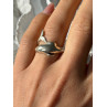925 Sterling Silver Dolphin Ring Size 6.5