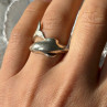 925 Sterling Silver Dolphin Ring Size 6.5