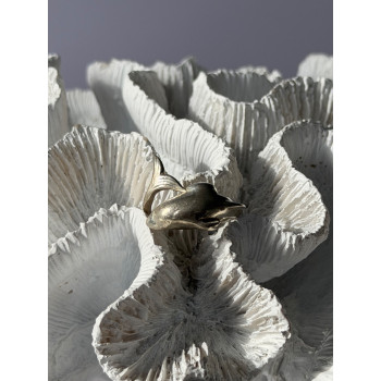 925 Sterling Silver Dolphin Ring Size 6.5