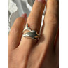 925 Sterling Silver Dolphin Ring Size 6.5