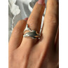 925 Sterling Silver Dolphin Ring Size 6.5