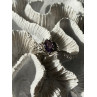 Vintage 925 Sterling Silver Amethyst Ring Size 8
