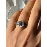 925 Sterling Silver Belt Spinel Ring Size 7