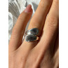 Vintage 925 Sterling Silver Abalone Ring Size 6