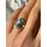 Vintage 925 Sterling Silver Abalone Ring Size 6