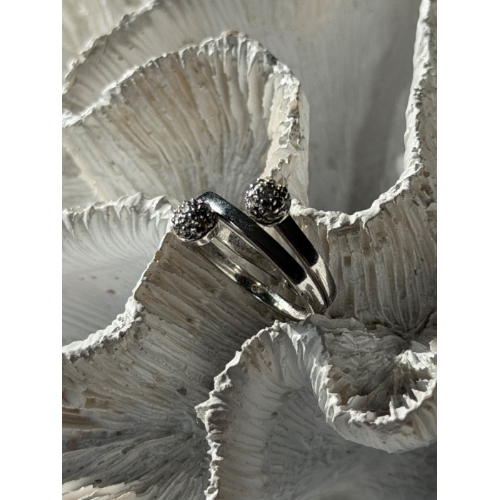 925 Sterling Silver White Topaz Ring Size 9