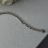 Elegant 925 Sterling Silver CZ Bracelet Length 7.5 Inch
