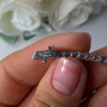 Elegant 925 Sterling Silver CZ Bracelet Length 7.5 Inch