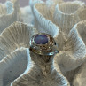 925 Sterling Silver Moonstone Ring Size 7