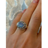 925 Sterling Silver Moonstone Ring Size 7