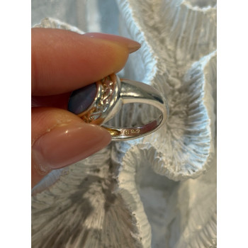 925 Sterling Silver Moonstone Ring Size 7