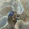 925 Sterling Silver Moonstone Ring Size 7