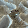 925 Sterling Silver Amethyst Ring Size 7