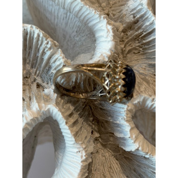 Vintage 925 Sterling Silver Sodalite Ring Size 5.5