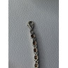 Classy 925 Sterling Silver Diamonds Bracelet Length 6.5 Inch