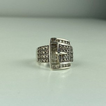 925 Sterling Silver CZ 