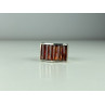925 Sterling Silver Spessartine Ring Size 6