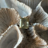 925 Sterling Silver Green Quartz & White Topaz Ring Size 6