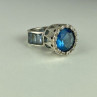 925 Sterling Silver CZ Ring Size 6.5