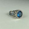 925 Sterling Silver CZ Ring Size 6.5