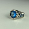 925 Sterling Silver CZ Ring Size 6.5