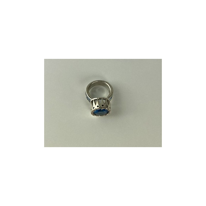 925 Sterling Silver CZ Ring Size 6.5