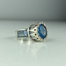 925 Sterling Silver CZ Ring Size 6.5