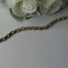 925 Sterling Silver Gold Plated CZ Bracelet Length 7.5 Inch