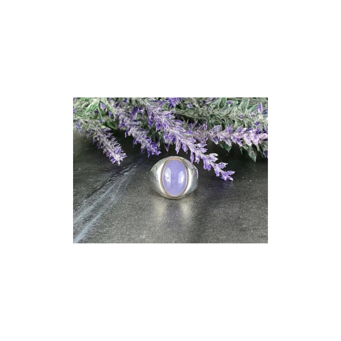 Vintage 925 Sterling Silver Amethyst Ring Size 6.5