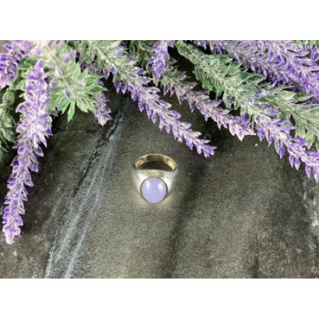 Vintage 925 Sterling Silver Amethyst Ring Size 6.5