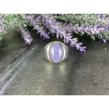 Vintage 925 Sterling Silver Amethyst Ring Size 6.5
