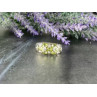925 Sterling Silver Chrysolite Ring Size 9.5