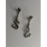 JWBR 925 Sterling Silver Diamonds Open Heart Collection Earrings