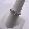 925 Sterling Silver CZ Ring Size 6.5
