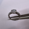 925 Sterling Silver CZ Ring Size 6.5