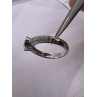 925 Sterling Silver CZ Ring Size 6.5