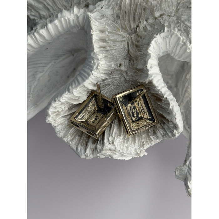 Vintage 925 Sterling Silver Marcasite Earrings