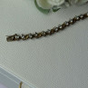 925 Sterling Silver Gold Plated CZ Bracelet Length 7.5 Inch