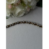 925 Sterling Silver Gold Plated CZ Bracelet Length 7.5 Inch