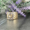Men'S 925 Sterling Silver Gold Plated 