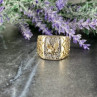Men'S 925 Sterling Silver Gold Plated 