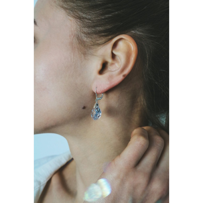 925 Sterling Silver Jewelry Glass 