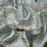 18K YELLOW GOLD BRACELET FRESHWATER PEARLS SIZE 7.5