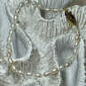 18K YELLOW GOLD BRACELET FRESHWATER PEARLS SIZE 7.5