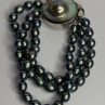 925 Sterling Silver Unique Bracelet Freshwater Pearls Lenght 8 Inch