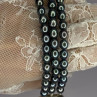 925 Sterling Silver Unique Bracelet Freshwater Pearls Lenght 8 Inch