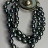 925 Sterling Silver Unique Bracelet Freshwater Pearls Lenght 8 Inch
