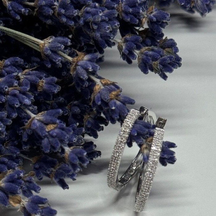 925 Sterling Silver CZ Earrings