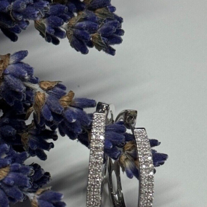 925 Sterling Silver CZ Earrings