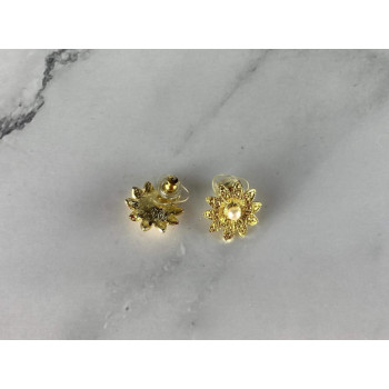 925 STERLING SILVER GOLD PLATED PEARLS 